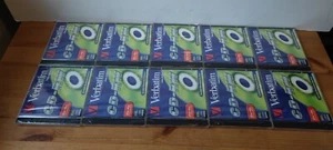 Boîte de 10 disques enregistrables Verbatim Data Life Plus CD-RW 74 min 650 Mo - 2-4x - Photo 1/7