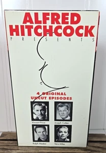 Alfred Hitchcock Presents 4 Original Uncut Classics VHS Video Tape Like New - Picture 1 of 7