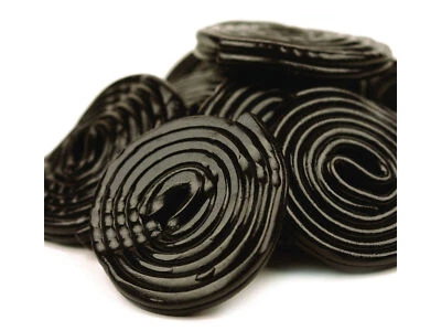 NY SPICE SHOP Black Licorice Wheels Candy Bulk Fresh Broadway Sweets by NY Spice Free Ship