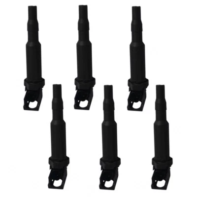 6x Ignition Coils for BMW E46 E53 E60 E70 E85 E90 325i 330i 535i 550i 650i 750i - Image 1 of 4