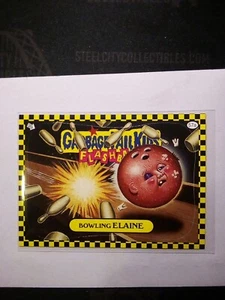 2010 Garbage Pail Kids Flashback #57a Bowling Elaine - Picture 1 of 2