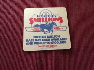Collectable drink coasters-FOSTERS $MILLION$ - NEW PERFECT CONDITION. - Foto 1 di 4