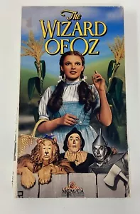 The Wizard of Oz VHS VCR Tape 183 Minute Movie 1939 1991 Video Judy Garland  - Imagen 1 de 8