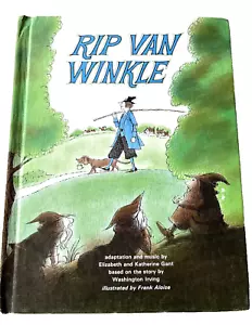 RIP VAN WINKLE Hardcover Book Washington Irving Story Abingdon Press VTG 1969 - Picture 1 of 5