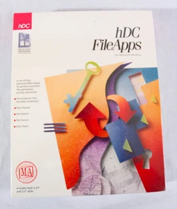 hDC FileApps per Windows, Fine Enhancer Plus, Visualizzatore disco +, 1991, sigillato - Foto 1 di 3