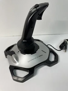 Logitech Extreme 3D Pro Gaming Joystick for Windows PC Silver/Black X30 - Picture 1 of 9