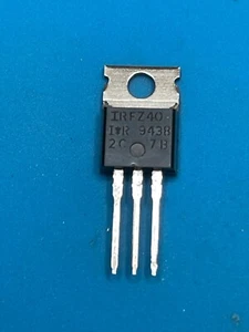Raddrizzatore internazionale IRFZ40 canale N 60V 50A MOSFET TO-220 1pz - Foto 1 di 1