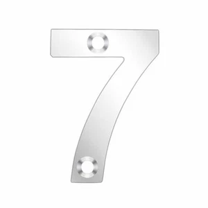 Numerals No 7 - 75mm - Polished Stainless - Picture 1 of 1