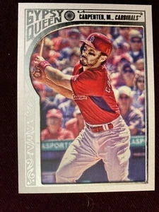 2015 Topps Gypsy Queen Framed White #25 Cardinals Matt Carpenter Baseball Card - Picture 1 of 2