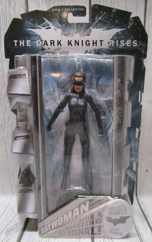 The Dark Knight Rises Movie Masters Catwoman Action Figure DC Comics New Sealed Cover