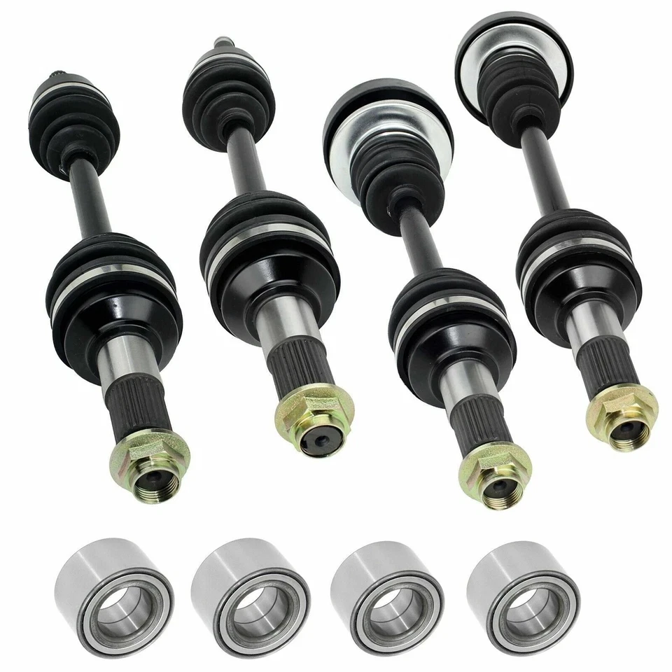 for Yamaha Grizzly 660 YFM660F 4X4 03-08 Front and Rear Left Right CV Joint Axle Foto 1 de 1