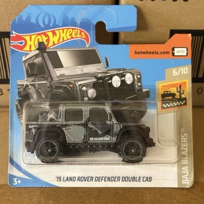 HOT WHEELS '15 Land Rover Defender Double Cab - Mainline - Immagine 1 di 4