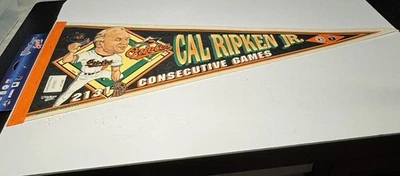 Cal Ripken Jr 1995 2131 juegos consecutivos banderín/5000 Foto 1 de 4