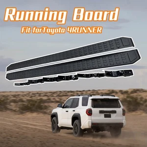 Se adapta a Toyota 4Runner 2025 2026 6ta generación estribo negro con barra lateral Nerf - Imagen 1 de 11
