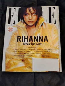 Elle Magazine October 2017 Gorgeous Rihanna Feels The Love + Personal Stye Award - Picture 1 of 1