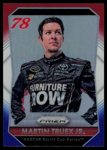 2016 Panini Prizm #25 Martin Truex Jr. Red, White & Blue Prizm - Picture 1 of 2