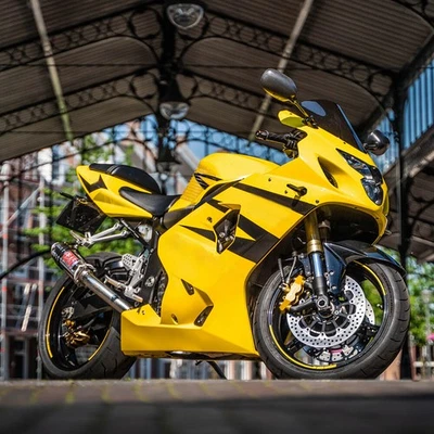 Carenado amarillo de inyección FSM apto para GSXR 600 750 i013 2004-2005 Foto 1 de 4