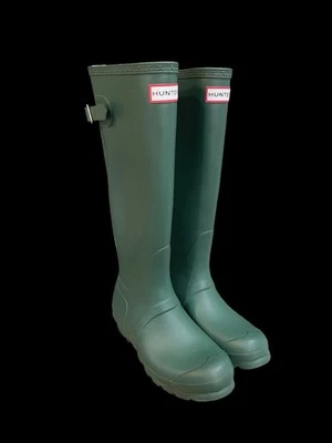 Hunter Original Botas de Lluvia Altas Ajustables Para Mujer Verdes Talla 6 Para Mujer ¡Excelentes! Foto 1 de 4
