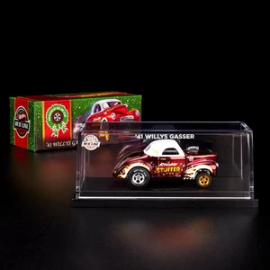 2022 Hot Wheels RLC '41 Willys Gasser 2022 Holiday Car Red Line Club Exclusive - Picture 1 of 5