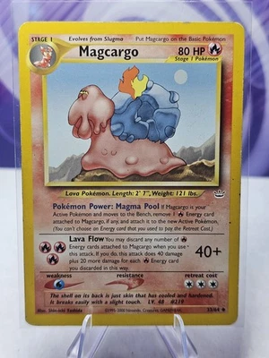 Pokemon Neo Revelation Magcargo 33/64 - Image 1 of 2