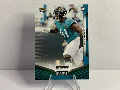 2019 Panini Playoff Josh Allen ( Josh Hines-Allen) ROOKIE Kickoff Jaguars - Image 1 of 3