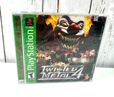 Twisted Metal 4 - Greatest Hits (Sony PlayStation 1, 2000) PS1 NEW SEALED *READ* - Image 1 of 3
