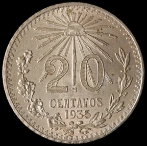 México - 20 centavos - 1935 - Imagen 1 de 3