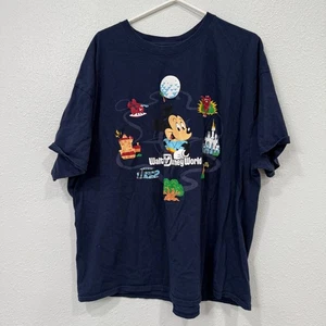 Camiseta Walt Disney World Mickey Mouse Gráfica Azul Marino 3XL - Imagen 1 de 7