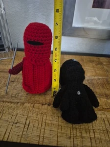 2 Starwars Praetorian Crochet Dolls, 7 Inches Tall - Picture 1 of 11