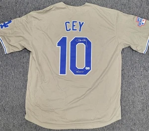 Ron Cey signed "The Penguin" Los Angeles Dodgers Jersey autograph ~ Beckett BAS - Picture 1 of 6