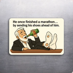 3x 2 Dos Equis Meme Schuhe lustiges Zitat Kunst Kühlschrank Kühlschrankmagnet D.Romeo - Bild 1 von 1