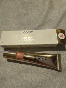 Brand New Iconic, London Sheer Blush 12.5 Ml'S .42 Fluid Ounces Shade Rose Riot - Picture 1 of 4