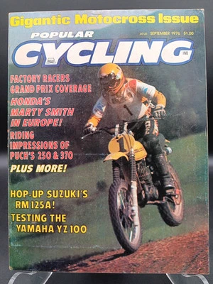 CICLISMO POPULAR SEP 76 * Páginas faltantes ñame YZ100C Puch Everts réplica MX FMF RM125 Foto 1 de 4
