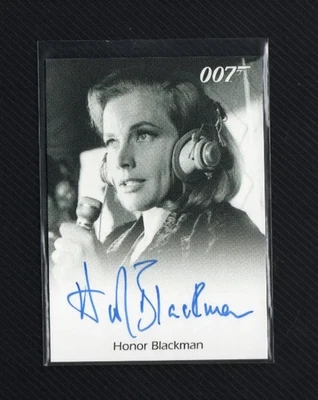 James Bond 50th Anniversary Series 2 Autograph Auto Honor Blackman Pussy Galore - Image 1 of 4