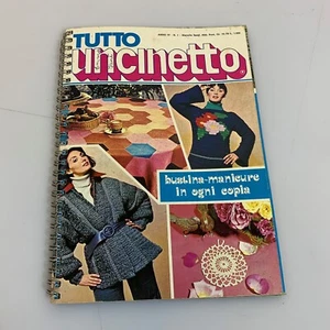 Rivista Mensile Tutto Uncinetto Idee per Lavori ricami Numero 1 - Imagen 1 de 2