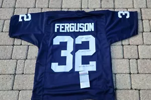 Vagas Ferguson signiertes signiertes blaues Trikot Notre Dame Fighting Irish 2 INS - Bild 1 von 2