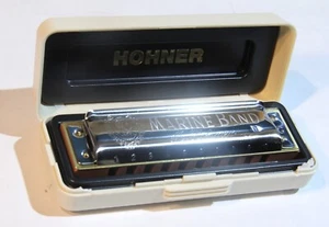 HOHNER Mundharmonika Bluesharp Marine Band Classic in G, A, C - N E U !!! - Bild 1 von 7