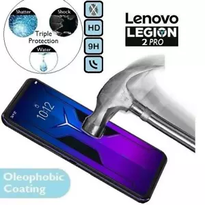 100%Genuine Tempered Glass Screen Protector Legion2 2Pro For Lenovo Legion 2 Pro - Picture 1 of 2
