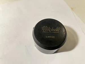 Carrete Mitchell 308/408 blanco grande vintage, estuche de carrete y eje usado muy bonito - Imagen 1 de 11