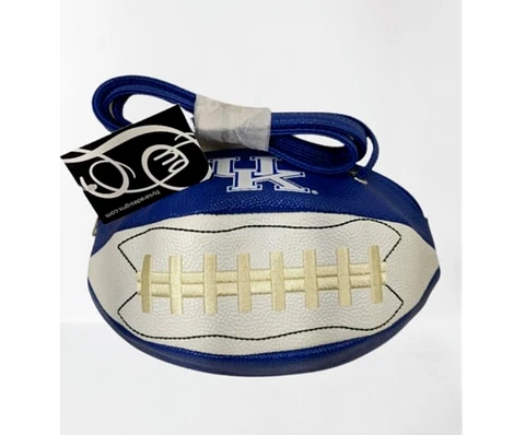 NEW w/Tag University of Kentucky Wildcats Football Cross Body Bag/Purse FreeShip Cover