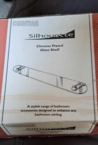 Bristan Silhouette verchromt Wandmontage Glasregal 001-765-CHR - Bild 1 von 1