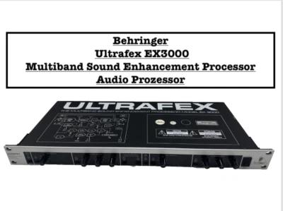 Behringer Ultrafex EX3000 Multiband  Enhancement Processor Audio Prozessor ✅ - Bild 1 von 4