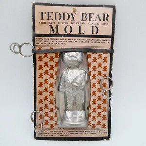 Oso de peluche de metal Midwest Cannon Falls árbol de Navidad molde jabón de chocolate 2 piezas - Imagen 1 de 8