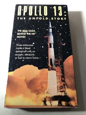Apollo 13 The Untold Story (1992) VHS Documentary Space Astronauts - Image 1 of 3