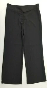 Pantalones de vestir negros para mujer ANDREANA pierna ancha MP4168, corte #1483, talla: 10 - Imagen 1 de 6