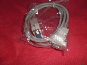 1 Metre 9 Pin Null Modem Cable Lead Plug RS232 DB9 Serial Comm NEW - Picture 1 of 1