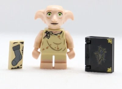 Dobby W/ Book + Sock Harry Potter 71022 LEGO® Minifigure Figure - Image 1 of 2