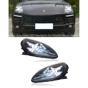 Pair 2021 Matrix Laser Headlight Assembly Upgrade For Porsche Macan 2014-2017 - Bild 1 von 6