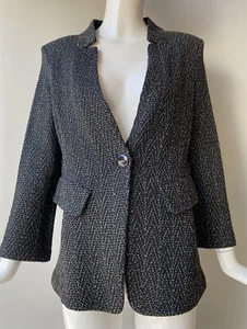 St. John exclusively for Nordstrom tweed knit blazer size 8 - Bild 1 von 8