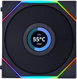 Lian Li Uni Fan TL LCD Series Lüfter, Einzelpackung, Reverse Blade, Daisy-Chaini - Bild 1 von 12